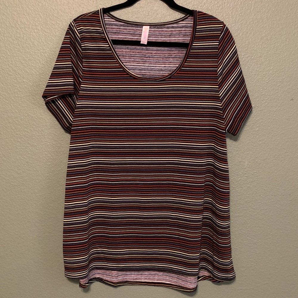LuLaRoe Striped Classic T